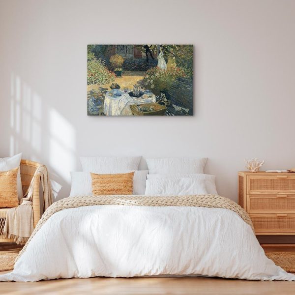 Tableau - Claude Monet – The Luncheon (Argenteuil)