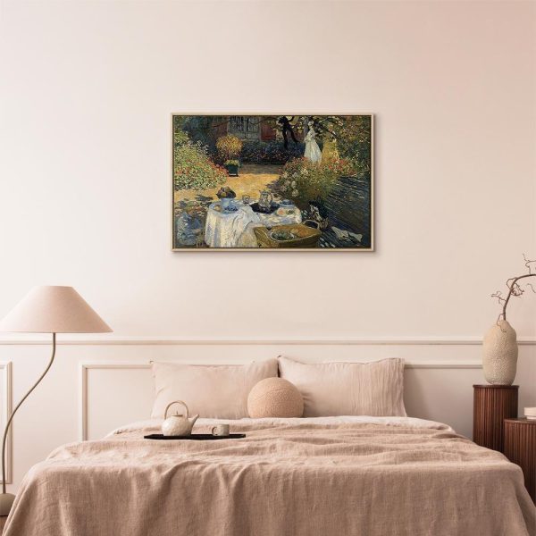 Tableau - Claude Monet – The Luncheon (Argenteuil)