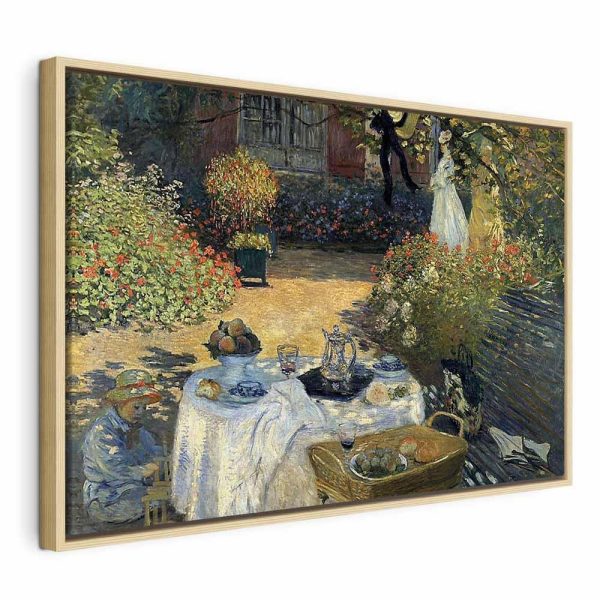 Tableau - Claude Monet – The Luncheon (Argenteuil)
