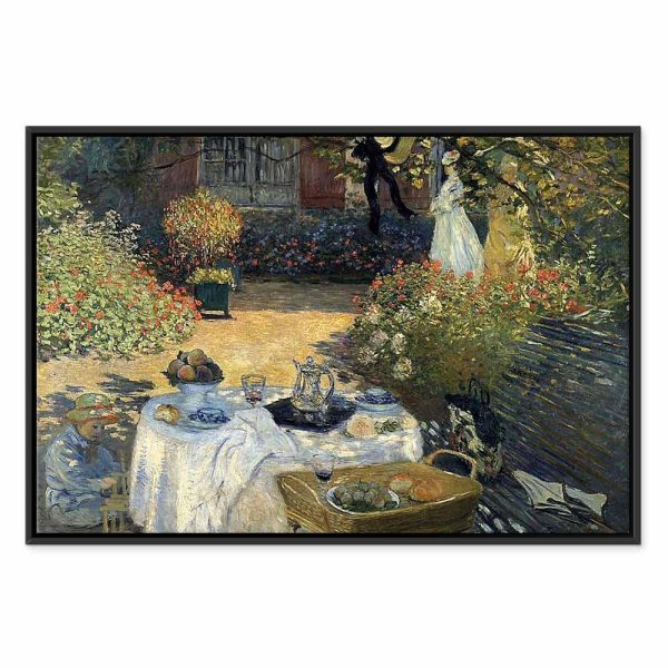 Tableau - Claude Monet – The Luncheon (Argenteuil)