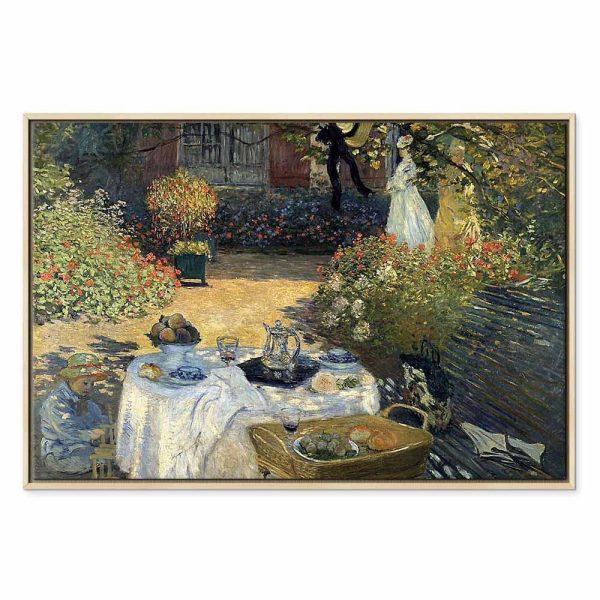 Tableau - Claude Monet – The Luncheon (Argenteuil)