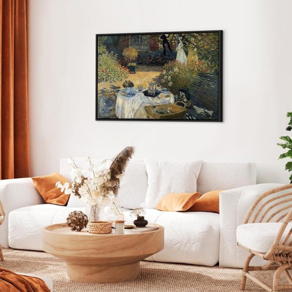 Tableau - Claude Monet – The Luncheon (Argenteuil)