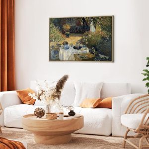 Tableau - Claude Monet – The Luncheon (Argenteuil)