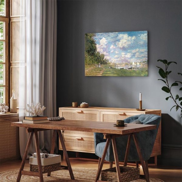 Tableau - Claude Monet – The Port at Argenteuil