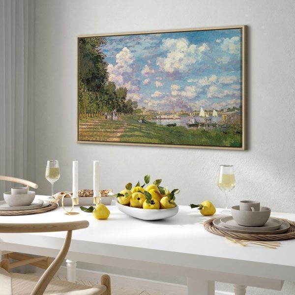 Tableau - Claude Monet – The Port at Argenteuil