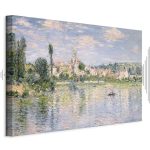 Tableau - Claude Monet – Vue de Vétheuil, Summer