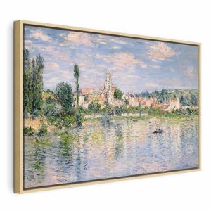 Tableau - Claude Monet – Vue de Vétheuil, Summer