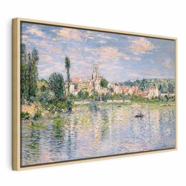 Tableau - Claude Monet – Vue de Vétheuil, Summer