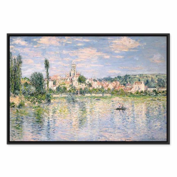 Tableau - Claude Monet – Vue de Vétheuil, Summer