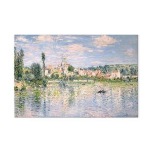Tableau - Claude Monet – Vue de Vétheuil, Summer
