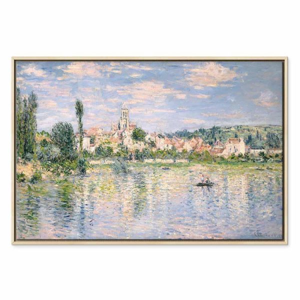 Tableau - Claude Monet – Vue de Vétheuil, Summer