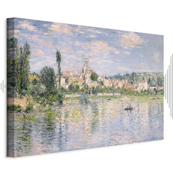 Tableau - Claude Monet – Vue de Vétheuil, Summer Tableau - Claude Monet – Vue de Vétheuil, Summer