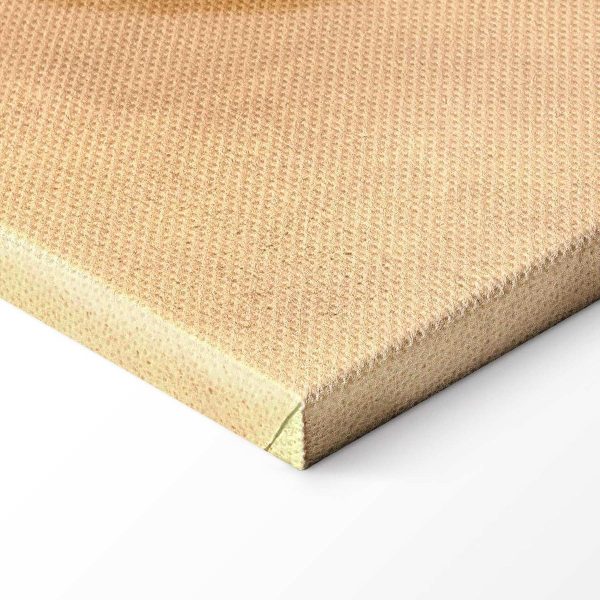 Tableau - Colorful shapes – worn-out figures in lime wash technique