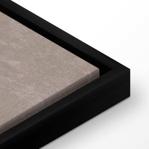 Tableau - Crane dance – bright silhouettes of birds against a warm grey background with texture