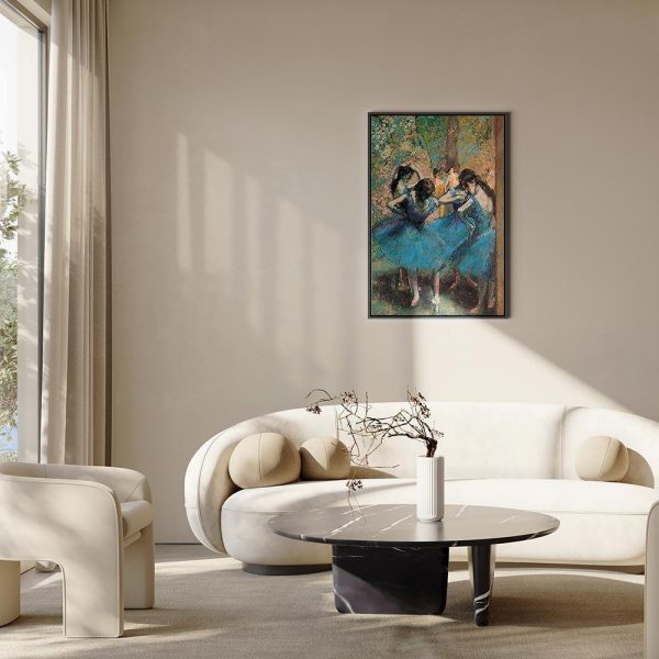 Tableau - Edgar Degas – Blue Dancers