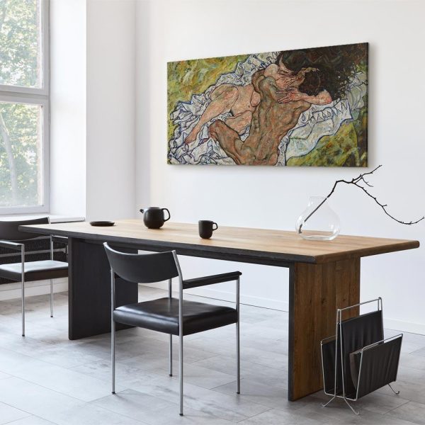 Tableau - Egon Schiele – The Embrace (Lovers II)