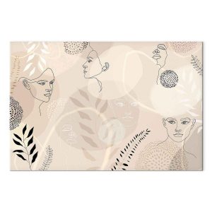 Tableau - Feminine line art