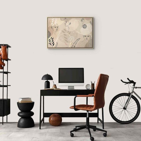 Tableau - Feminine line art