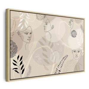 Tableau - Feminine line art