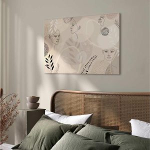 Tableau - Feminine line art