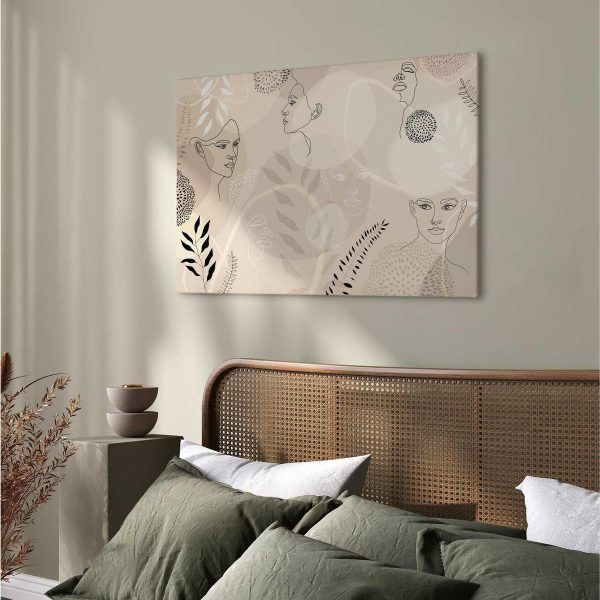 Tableau - Feminine line art