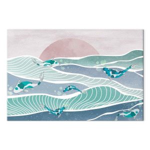 Tableau - Fish on the waves