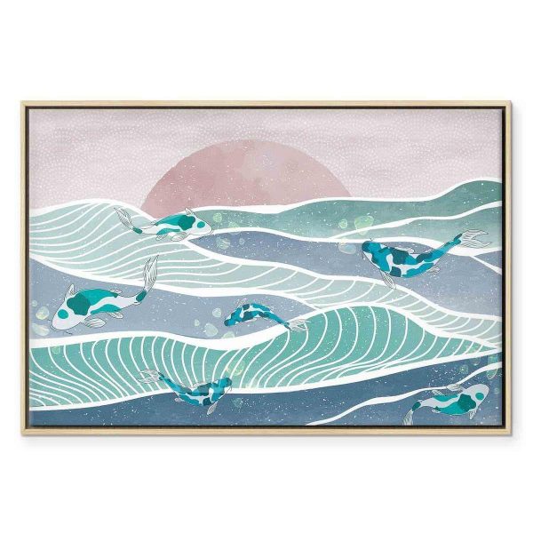 Tableau - Fish on the waves