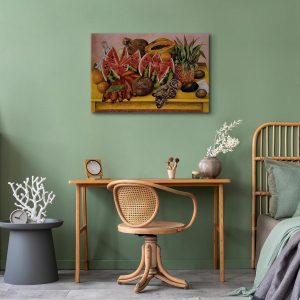 Tableau - Frida Kahlo – A Bride Frightened at the Sight of Life Opened