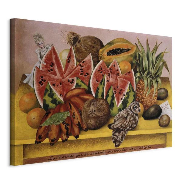 Tableau - Frida Kahlo – A Bride Frightened at the Sight of Life Opened