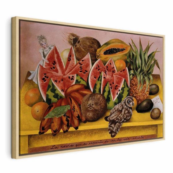 Tableau - Frida Kahlo – A Bride Frightened at the Sight of Life Opened