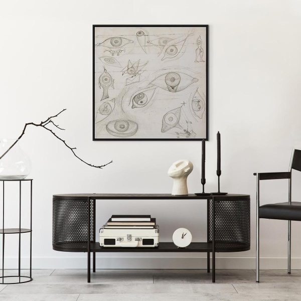 Tableau - Frida Kahlo – Drawing of Eyes