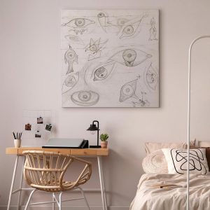 Tableau - Frida Kahlo – Drawing of Eyes