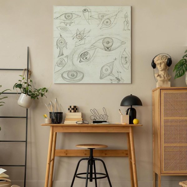 Tableau - Frida Kahlo – Drawing of Eyes