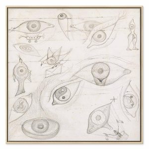 Tableau - Frida Kahlo – Drawing of Eyes