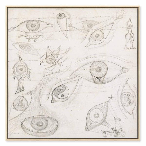 Tableau - Frida Kahlo – Drawing of Eyes