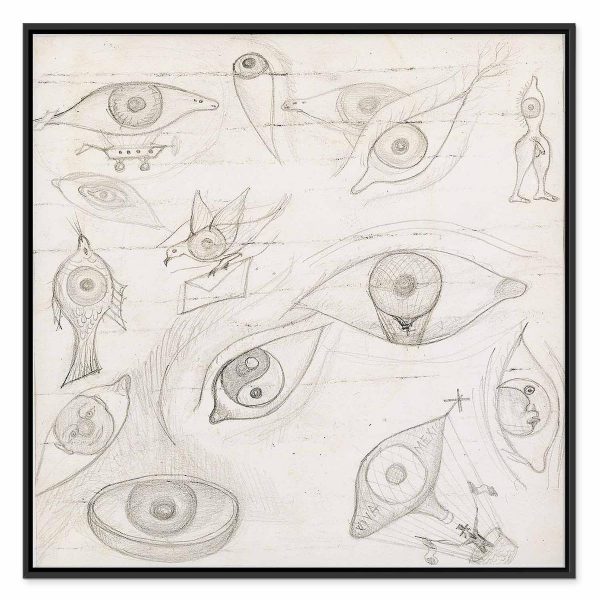 Tableau - Frida Kahlo – Drawing of Eyes
