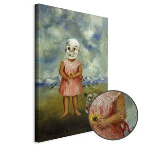 Tableau - Frida Kahlo – Girl with Death Mask (She Plays Alone)