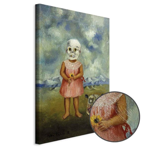Tableau - Frida Kahlo – Girl with Death Mask (She Plays Alone)