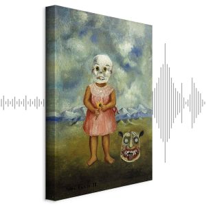 Tableau - Frida Kahlo – Girl with Death Mask (She Plays Alone)