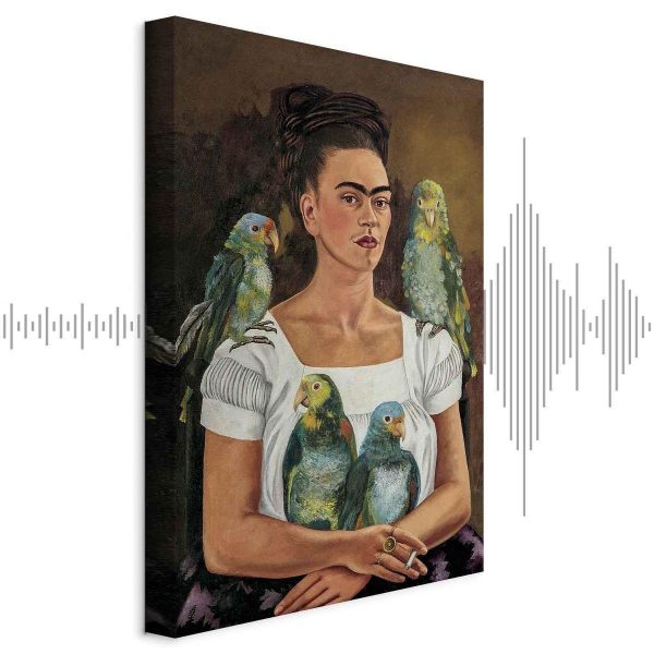 Tableau - Frida Kahlo – Me and My Parrots Tableau - Frida Kahlo – Me and My Parrots