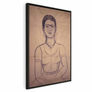 Tableau - Frida Kahlo – Self-Portrait, 1929 (charcoal drawing)