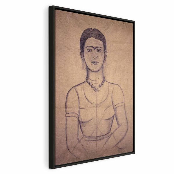 Tableau - Frida Kahlo – Self-Portrait, 1929 (charcoal drawing)