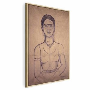 Tableau - Frida Kahlo – Self-Portrait, 1929 (charcoal drawing)