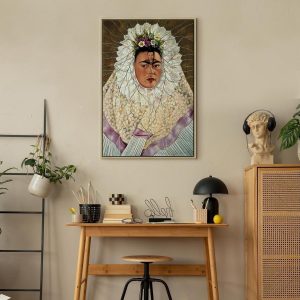 Tableau - Frida Kahlo – Self-Portrait as a Tehuana (Diego on My Mind)