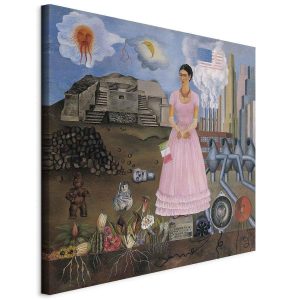 Tableau - Frida Kahlo – Self-Portrait on the Borderline Between Mexico and the United States