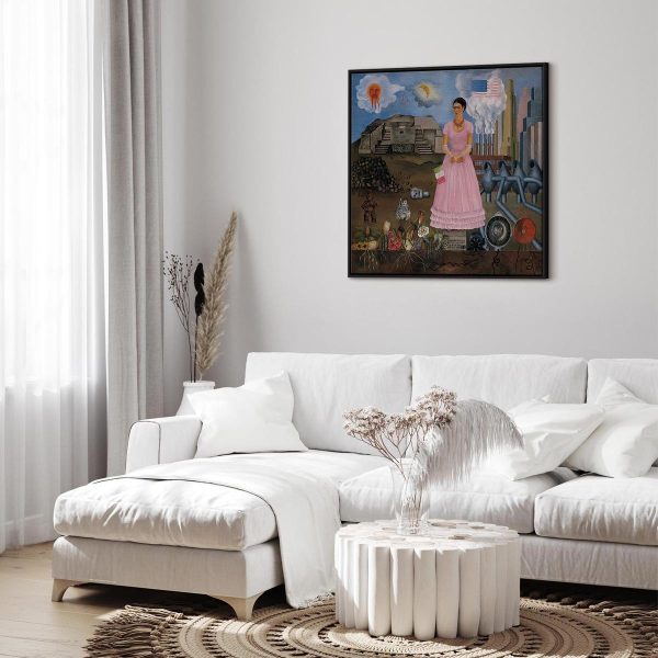 Tableau - Frida Kahlo – Self-Portrait on the Borderline Between Mexico and the United States