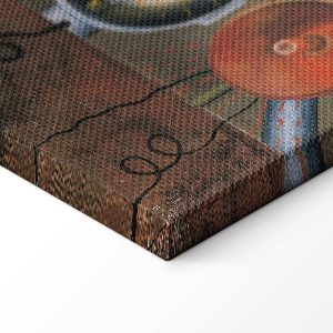 Tableau - Frida Kahlo – Self-Portrait on the Borderline Between Mexico and the United States