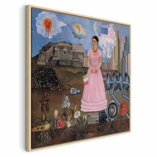 Tableau - Frida Kahlo – Self-Portrait on the Borderline Between Mexico and the United States