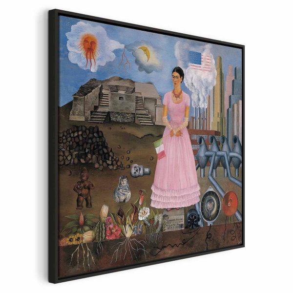 Tableau - Frida Kahlo – Self-Portrait on the Borderline Between Mexico and the United States