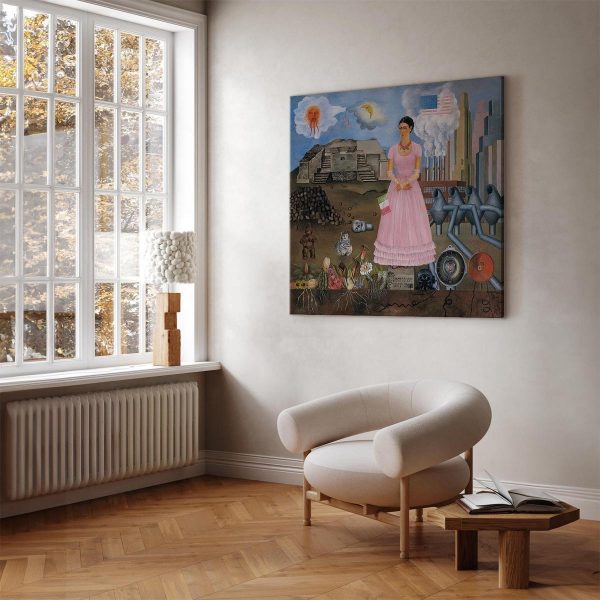 Tableau - Frida Kahlo – Self-Portrait on the Borderline Between Mexico and the United States